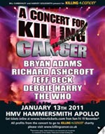 Richard Ashcroft, Killing Cancer Concert 2011
