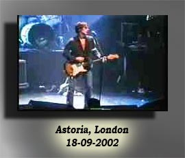 Richard Ashcroft, Astoria 2002 videos