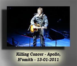Richard Ashcroft, Killing Cancer Concert videos