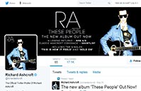 Richard Ashcroft on Twitter